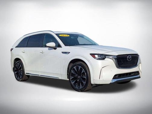 Rhodium White Metallic 2024 Mazda CX-90 3.3 Turbo S