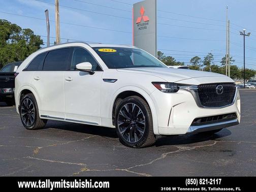 Rhodium White Metallic 2024 Mazda CX-90 3.3 Turbo S