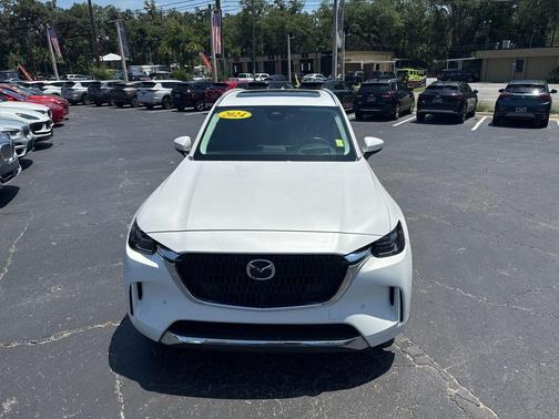 Rhodium White Metallic 2024 Mazda CX-90 3.3 Turbo S