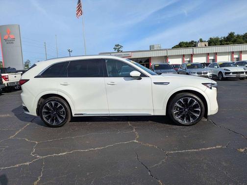 Rhodium White Metallic 2024 Mazda CX-90 3.3 Turbo S