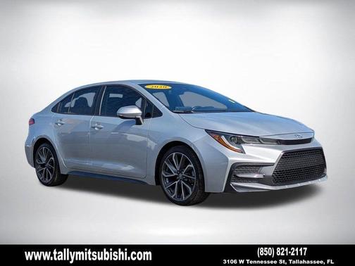 Classic Silver 2020 Toyota Corolla SE