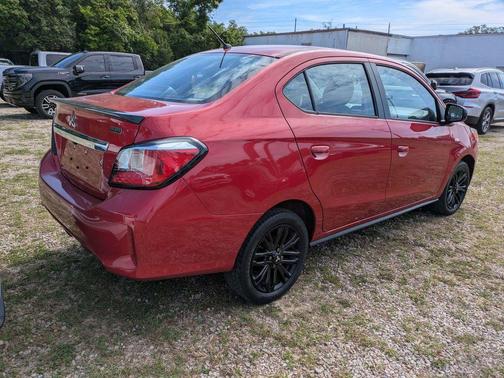 Red 2022 Mitsubishi Mirage G4 Black Edition