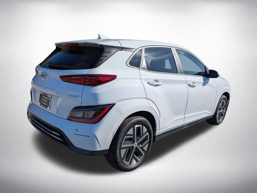 Lunar White 2023 Hyundai KONA EV SE