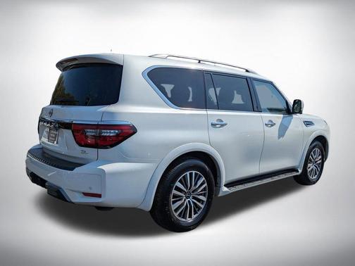 Aspen White 2023 Nissan Armada SL