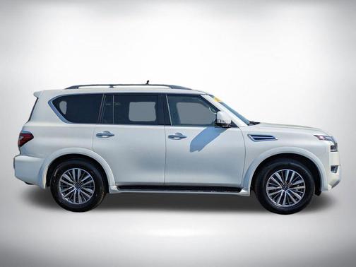 Aspen White 2023 Nissan Armada SL