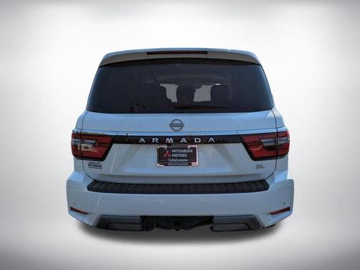 Aspen White 2023 Nissan Armada SL