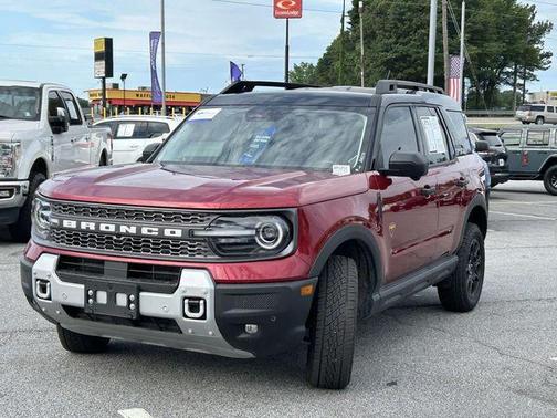 Ruby Red Metallic Tinted Clearcoat 2025 Ford Bronco Sport Badlands