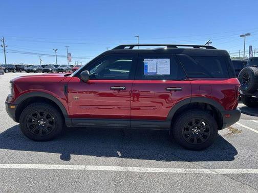 Ruby Red Metallic Tinted Clearcoat 2025 Ford Bronco Sport Badlands