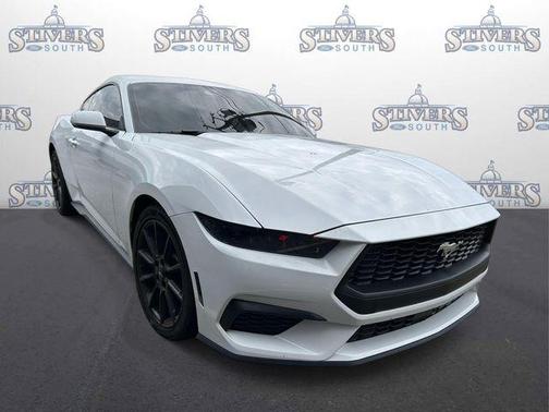 Oxford White 2025 Ford Mustang EcoBoost