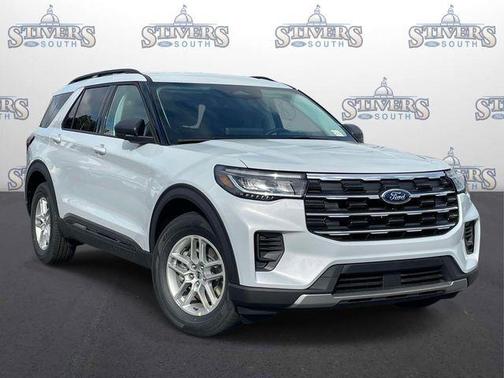 White Metallic 2026 Ford Explorer Active