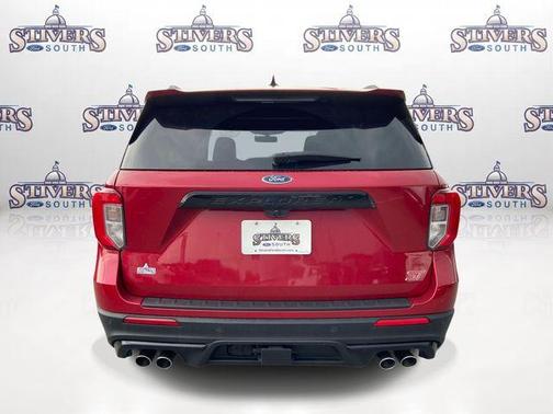 Red Metallic 2023 Ford Explorer ST