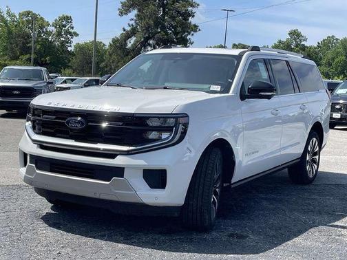 White 2026 Ford Expedition Max Platinum