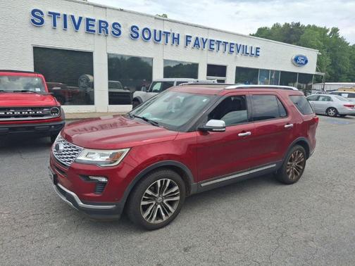 Ruby Red Metallic 2018 Ford Explorer Platinum