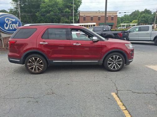 Ruby Red Metallic 2018 Ford Explorer Platinum