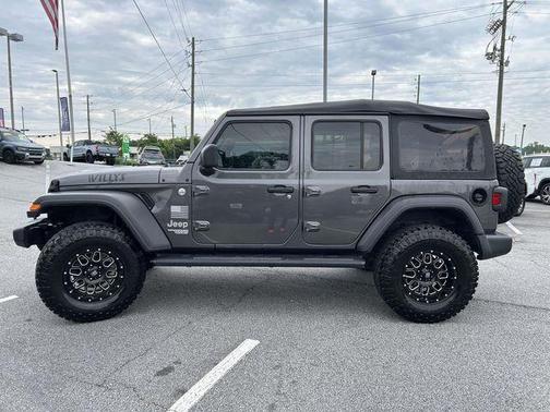Granite Crystal Clearcoat Metallic 2020 Jeep Wrangler Unlimited Sport