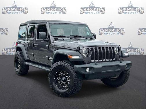 Granite Crystal Clearcoat Metallic 2020 Jeep Wrangler Unlimited Sport