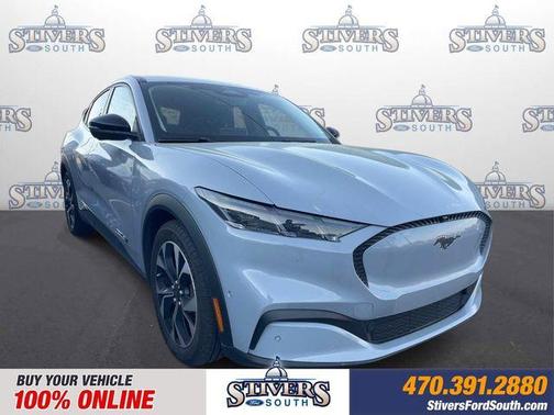Glacier Gray Metallic 2024 Ford Mustang Mach-E Select