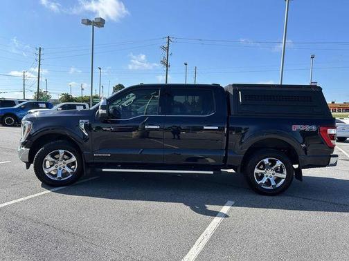Blue Metallic 2021 Ford F-150 Lariat