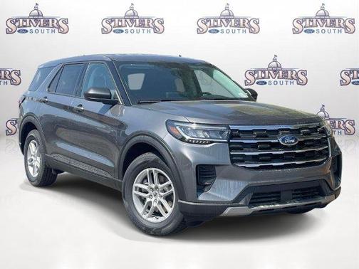 Gray Metallic 2026 Ford Explorer Active