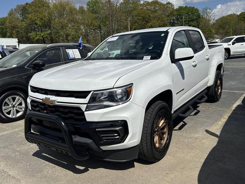 Summit White 2021 Chevrolet Colorado LT