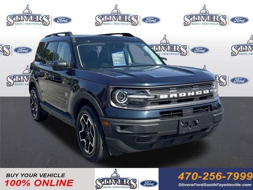 Blue Metallic 2021 Ford Bronco Sport Big Bend SUV