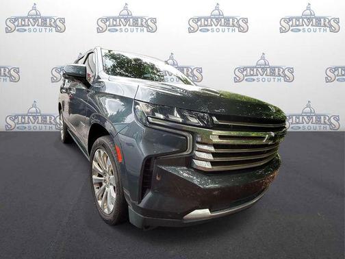 Shadow Gray Metallic 2021 Chevrolet Tahoe High Country