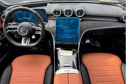 MANUFAKTUR Moonlight White Metallic 2026 Mercedes-Benz AMG C 43 4MATIC