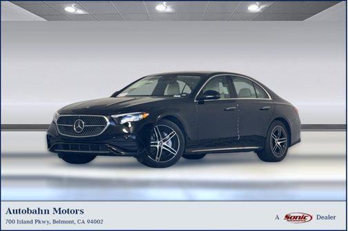 Black 2026 Mercedes-Benz E-Class E 350