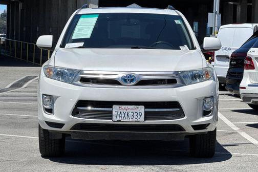 Blizzard Pearl 2013 Toyota Highlander Hybrid Base