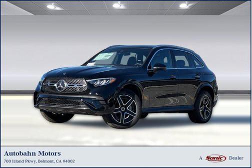 Black 2026 Mercedes-Benz GLC 300 4MATIC