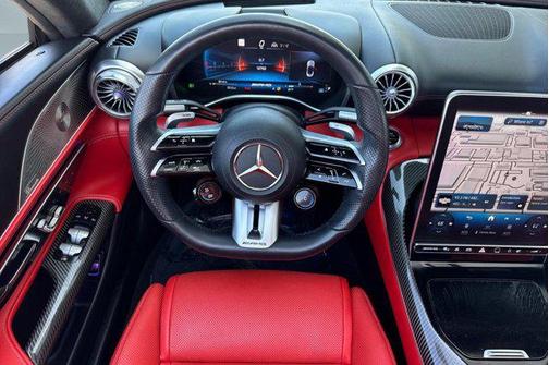 MANUFAKTUR Alpine Grey Non-Metallic 2022 Mercedes-Benz AMG SL 55 Base