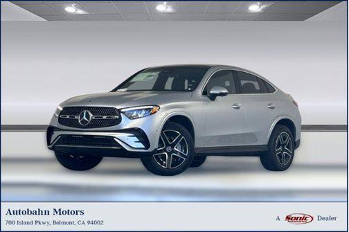 Cirrus Silver Metallic 2026 Mercedes-Benz GLC 300 4MATIC Coupe