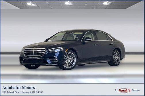 Nautical Blue Metallic 2026 Mercedes-Benz S-Class 4MATIC