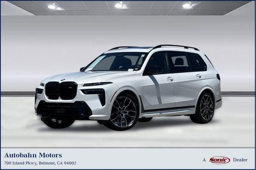 Mineral White Metallic 2025 BMW X7 M60i