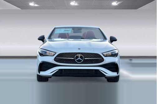 Polar White 2026 Mercedes-Benz CLE 300 4MATIC Cabriolet