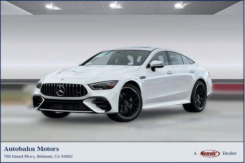 Polar White 2026 Mercedes-Benz AMG GT 43 4-Door