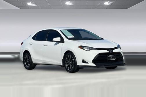 Super White 2019 Toyota Corolla LE
