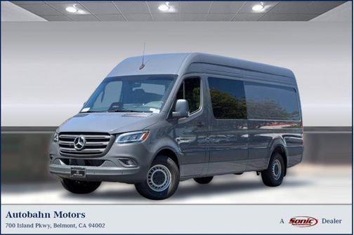 Graphite Gray 2025 Mercedes-Benz Sprinter 2500 High Roof