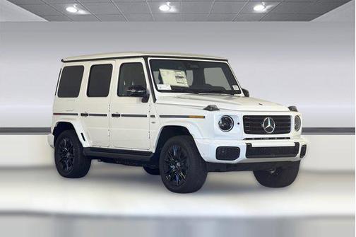 MANUFAKTUR Moonlight White Metallic 2025 Mercedes-Benz G-Class G 580e