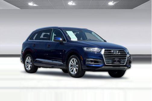 Blue 2019 Audi Q7 55 Premium Plus