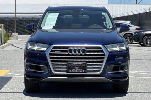 Blue 2019 Audi Q7 55 Premium Plus