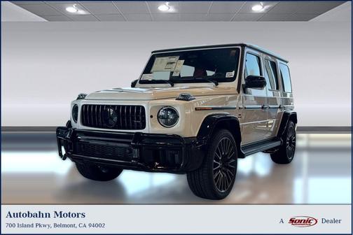 MANUFAKTUR Moonlight White Metallic 2026 Mercedes-Benz AMG G 63 AMG G 63
