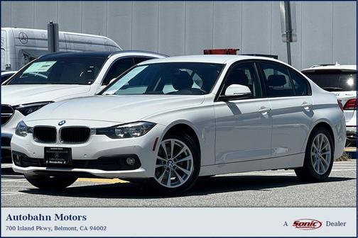 White 2016 BMW 320 i