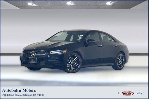 Night Black 2025 Mercedes-Benz CLA 250 4MATIC