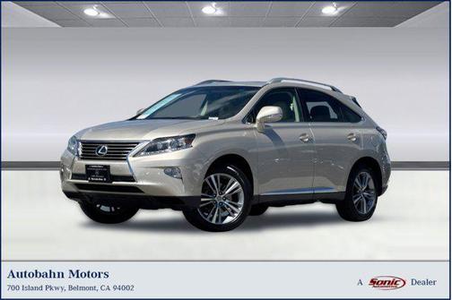 Satin Cashmere Metallic 2015 Lexus RX 350 Base