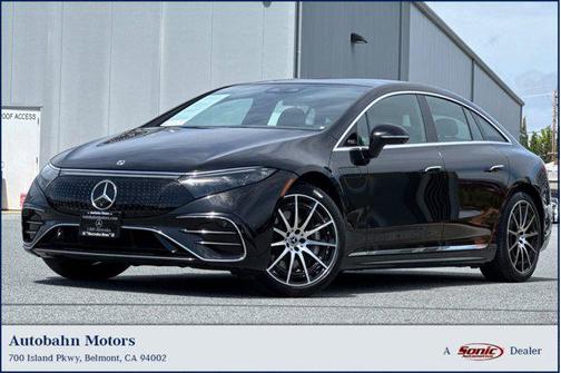 Obsidian Black Metallic 2023 Mercedes-Benz EQS 450 4MATIC