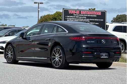 Obsidian Black Metallic 2023 Mercedes-Benz EQS 450 4MATIC
