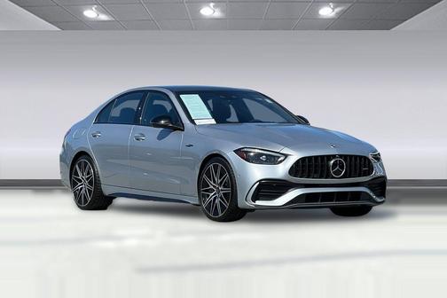 Cirrus Silver Metallic 2023 Mercedes-Benz AMG C 43 4MATIC