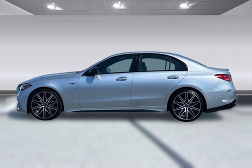 Cirrus Silver Metallic 2023 Mercedes-Benz AMG C 43 4MATIC