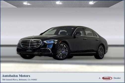 Black 2024 Mercedes-Benz S-Class 4MATIC